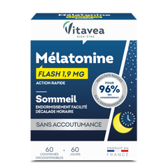 Vitavea Bien-être Mélatonine Flash 1,9mg