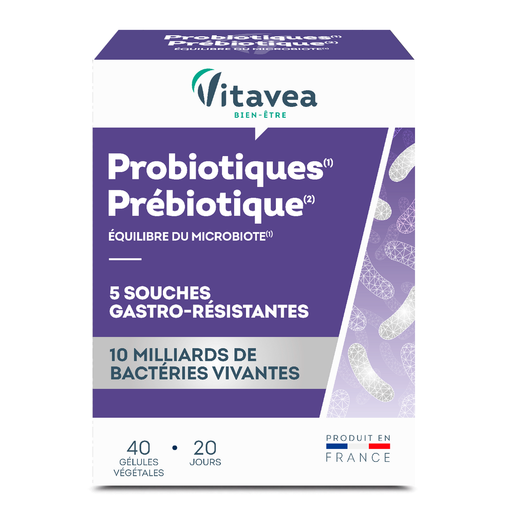 Vitavea Bien-être - Probiotiques Prébiotique