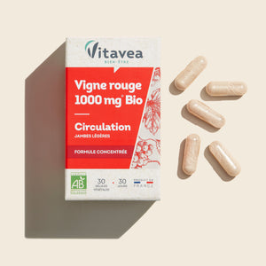 Vitavea Bien-être - Vigne rouge 1000 mg BIO