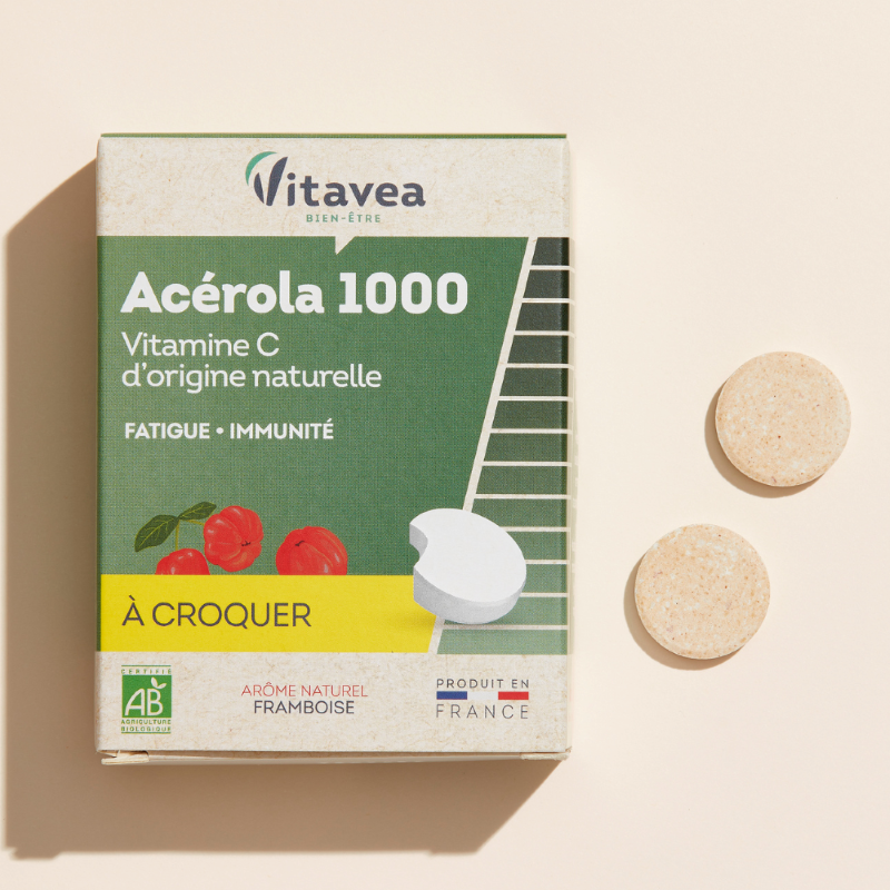 Vitavea Bien-être - Vitamine C Acérola 1000 BIO