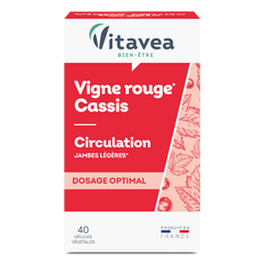 Vitavea Bien-être - Vigne rouge Cassis