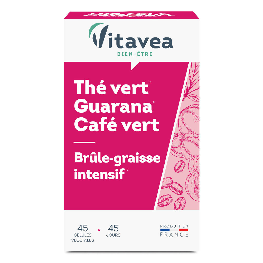 Vitavea Bien-être - Thé vert Guarana Café vert